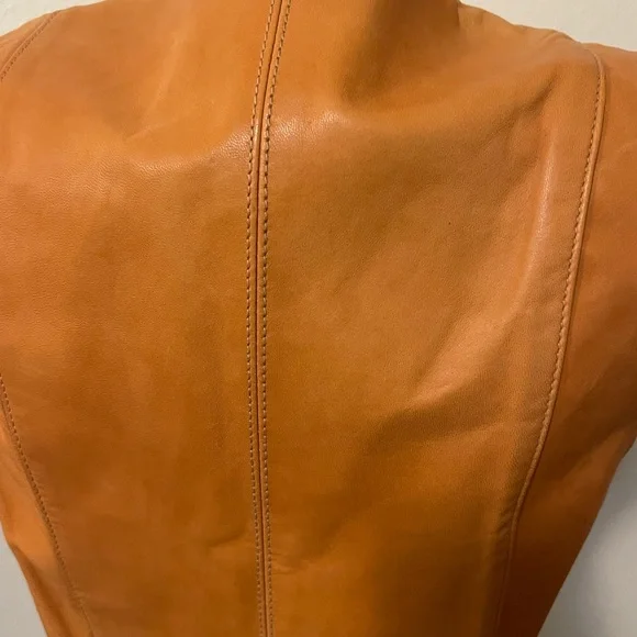 Vintage Karen Silton Suede Tan Vest - Picture 8 of 11